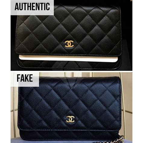 chanel caviar wallet replica|How To Tell FAKE Chanel Bags In 2024 .